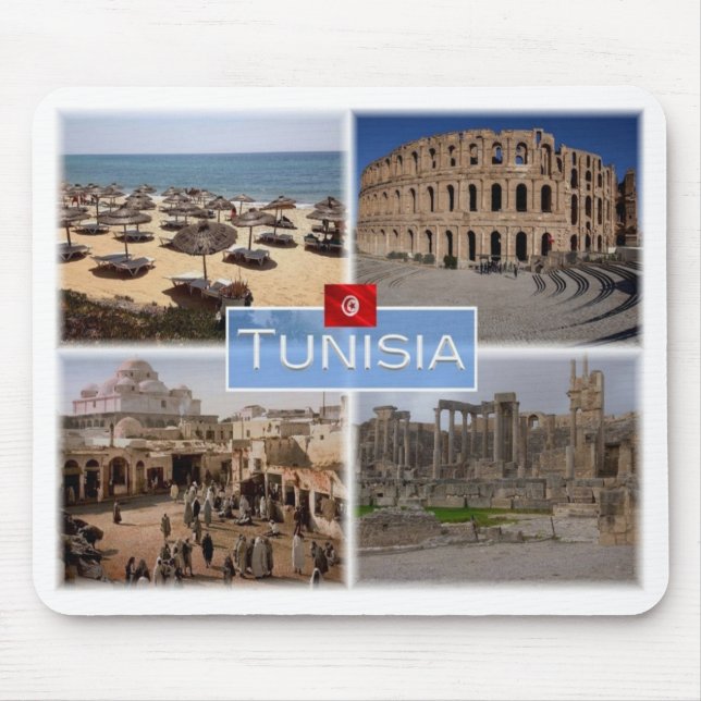 TN Tunisia - Mouse Pad (Front)