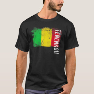 Tnenkou Mali Flag For Malians Men Women Kids T-Shirt