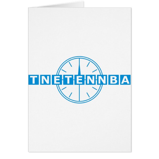 Tnetennba Clock Design (Front)