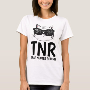 TNR PIÈGE STÉRILISER RETOUR T-shirts Chat