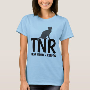 TNR TRAP NEUTER RETOUR T-shirts pour chat