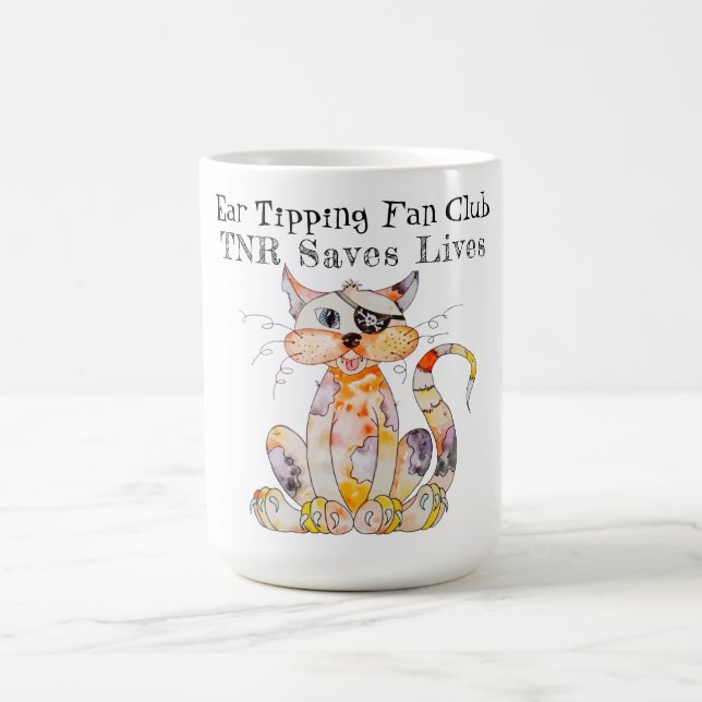 TNR Trap, Neuter, Return Saves Lives Mug (Center)