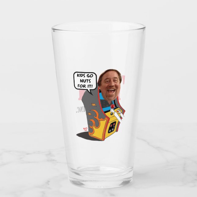 TNT Amusements Kids Go Nuts Pint Glass (Front)