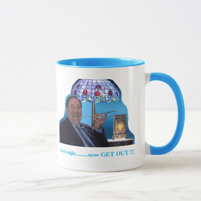 TNT Amusements now GET OUT Mug (Right)