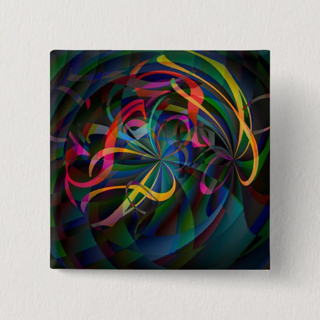 TNT for the Brain 2 Inch Square Button (Front)