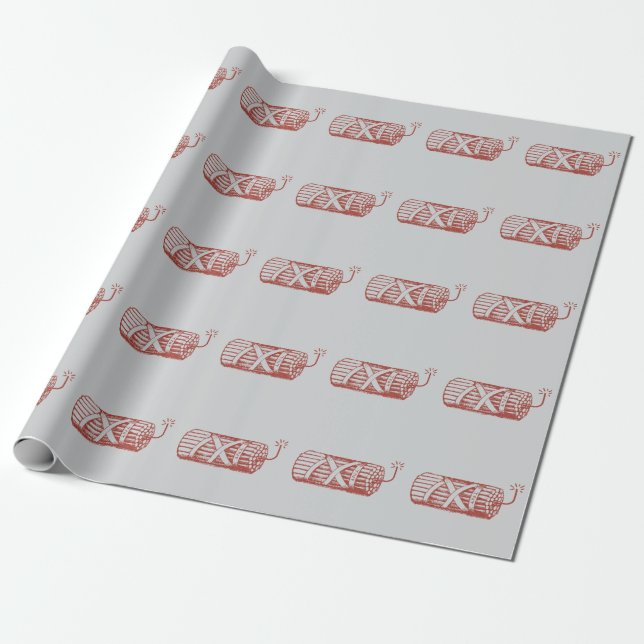 TNT WRAPPING PAPER (Unrolled)