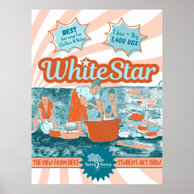TNU White Star Student Poster (Front)