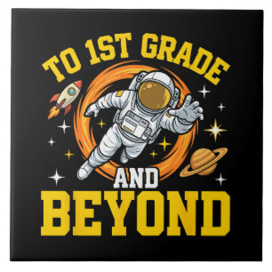 to 1st Grade and Beyond Astronaut Student Tile