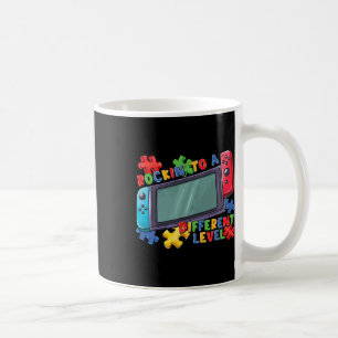 To A Different Level Gamer 2024 Video Game Autism Coffee Mug