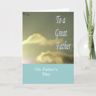To A Son -in- law  on Father's Day Card