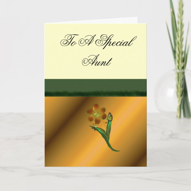 To A Special Aunt Card (Front)