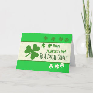 To A Special Couple Happy St. Patrick's Day Card