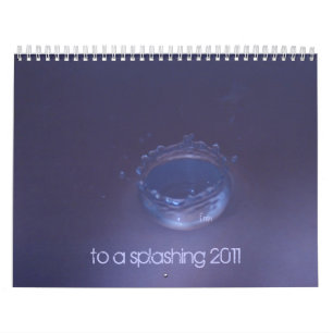 to a splashing 2011 calendar