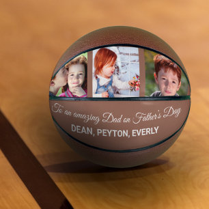 To an Amazing Dad on Father’s Day Custom Photos Basketball