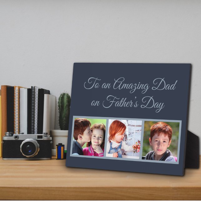 To an Amazing Dad on Father’s Day Photo Plaque (Creator Uploaded)