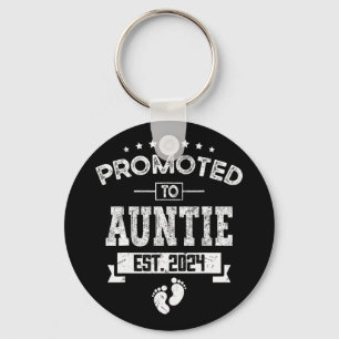 To Auntie 2024 New First Mothers Day 1st Time  Keychain