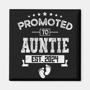 To Auntie 2024 New First Mothers Day 1st Time  Magnet