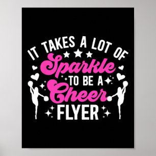 To Be A Cheer Flyer Cheerleader Flyer Cheerleading Poster