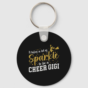 To Be A Cheer Gigi Of A Cheerleader Gigi Cheerlead Keychain