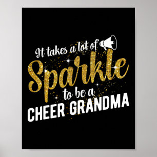 To Be A Cheer Grandma Of A Cheerleader Grandmother Poster