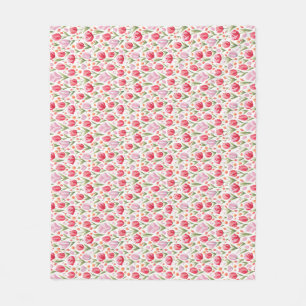 To Be A Flower, You Must Endure The Rain Fleece Blanket