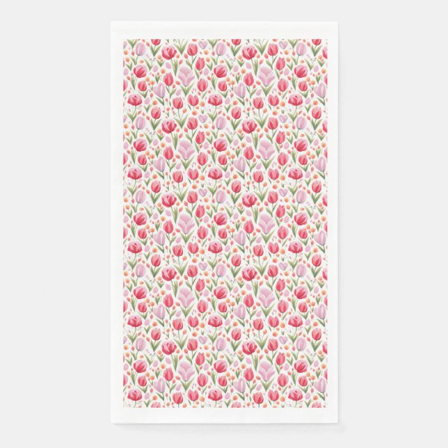 To Be A Flower, You Must Endure The Rain Napkin (Front)