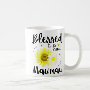 To Be Called Mawmaw Women Floral Cute Mothers Day Coffee Mug