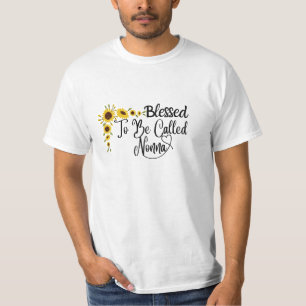 To Be Called Nonna Mom Day Sunflower T-Shirt