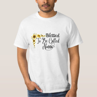 To Be Called Nonna Mom Day Sunflower T-Shirt