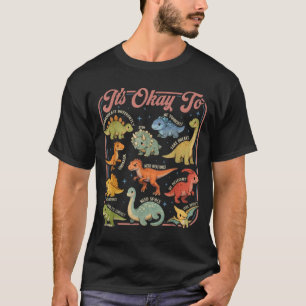 to Be Different Autism Dinosaur Autism Acceptance T-Shirt