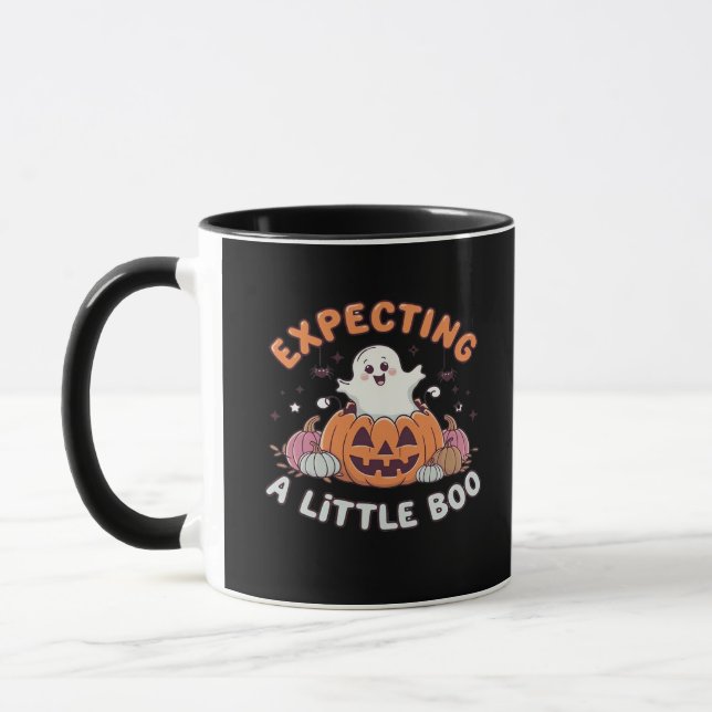 To Be Expecting Little Boo Mug (Left)