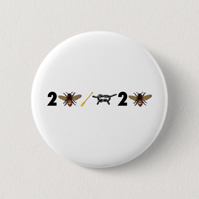 To Be Or Not To Be 2 Inch Round Button (Front)