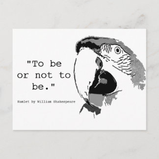 To Be Or Not To Be Postcard