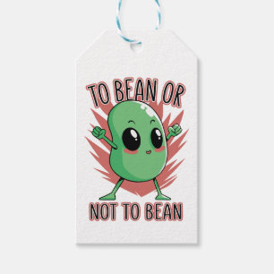 To bean or not to bean gift tags