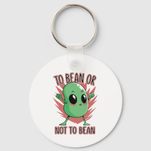 To bean or not to bean keychain