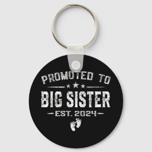 To Big Sister 2024 Mothers Day First Time New Mom  Keychain