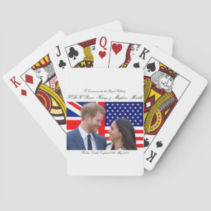 To Commemorate the Royal Wedding Harry and Meghan Playing Cards
