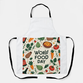"To commemorate World Food Day" Apron