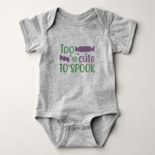 To Cute to Spook Baby Bodysuit