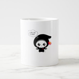 To Death - Funny Valentines Day Classic Large Coffee Mug