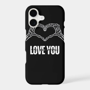 To Death Skeleton Heart Hands Classic Look
