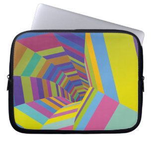 To disappear in colour laptop sleeve