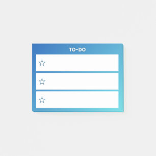 TO-DO Checklist Sticky Notes – 3 Line Task Pad