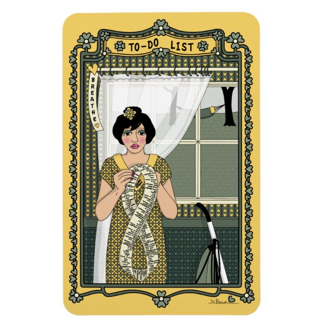 To-Do List_C_4x6 Refrigerator Magnet (Vertical)