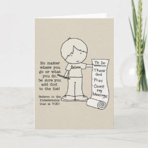 To Do List Card