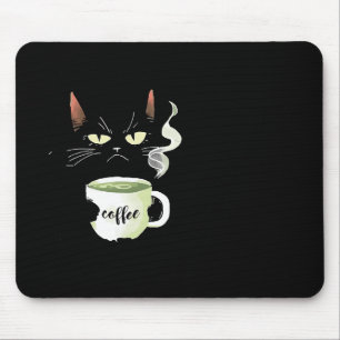 To-do List Drink Coffee Stay Awake Repeat Black Ca Mouse Pad