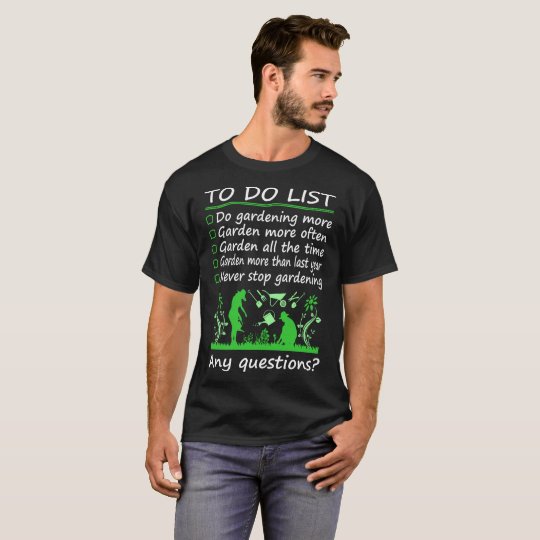 To Do List Hairdressing More Any Questions Tshirt