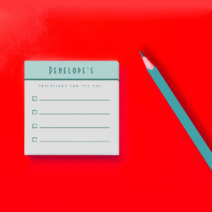 To Do List, Manifestation Checklist Post-it Notes