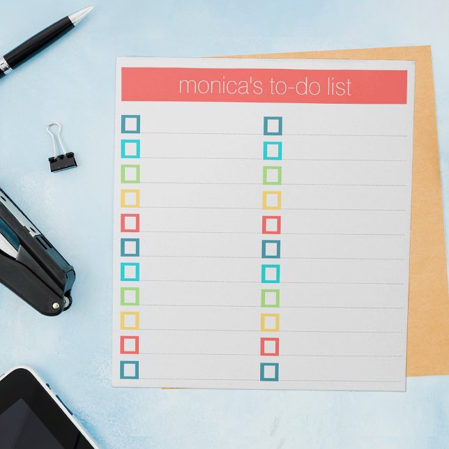 To-Do List - Modern Colourful Design Notepad (Creator Uploaded)