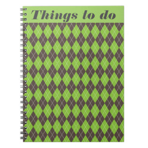 To do list note book. notebook
